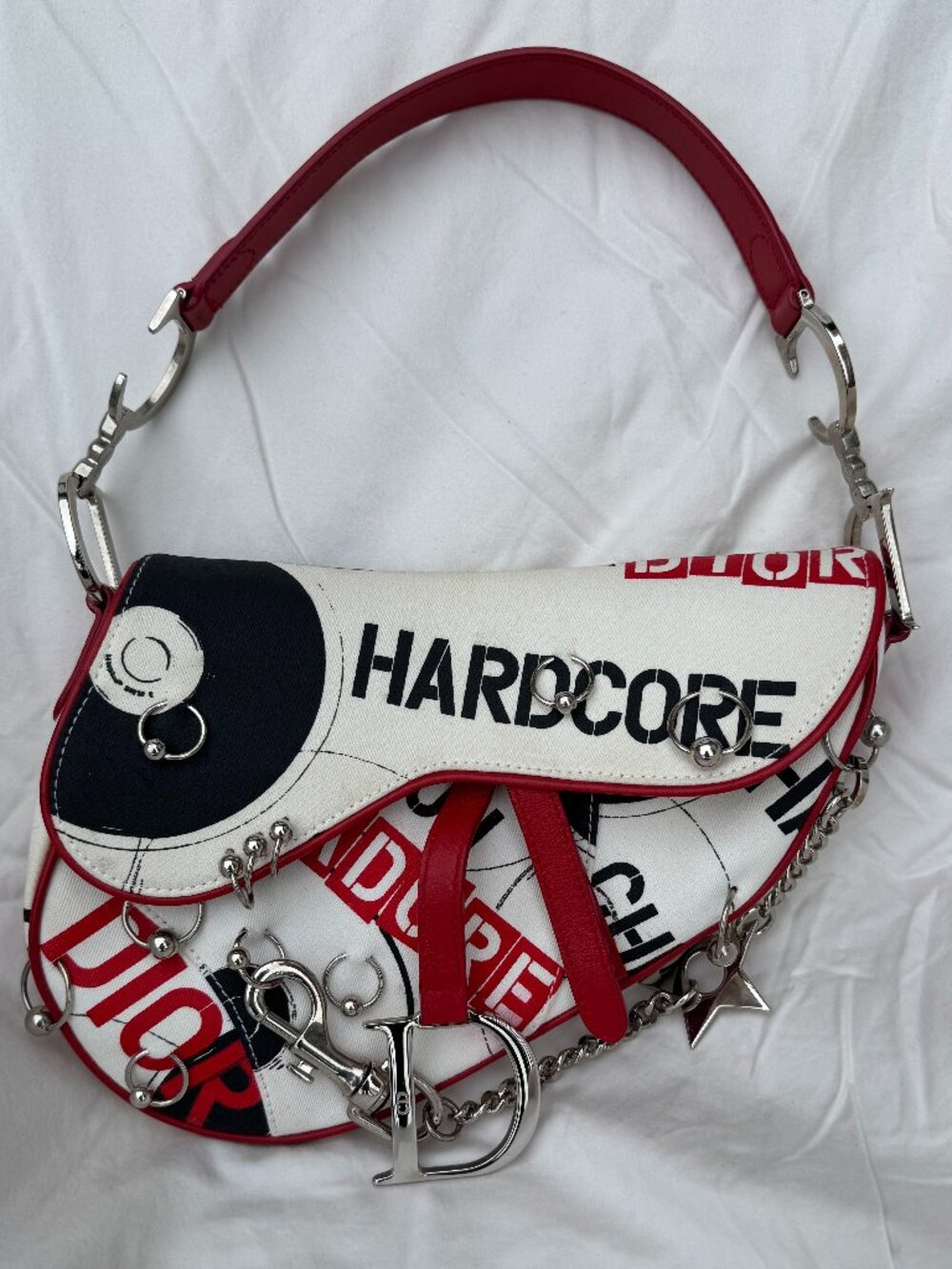 Christian Dior Hardcore Saddle Bag | John Galliano | Spring 2004